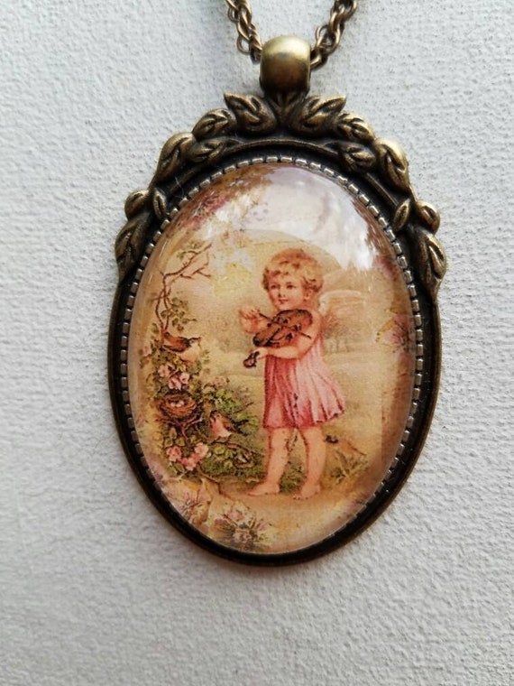 vintage angel jewelry