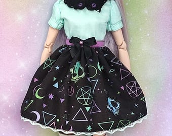 Ropa Rainbow High, Pullip, blythe, muñecas mosnter, vestido, camisa, falda, camiseta