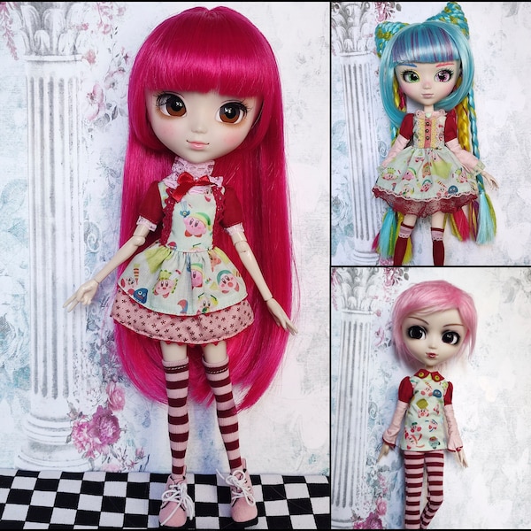 Pullip doll clothes, dress, shirt, pants