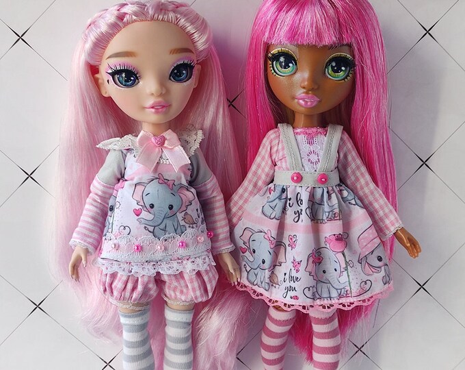 Rainbow High Doll Clothes, Dress, Skirt, Shirt, Bloomers, Socks Etsy