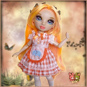 Rainbow high and shadow high doll clothes dress, skirt, shirt, bloomers, socks