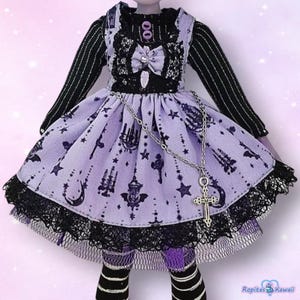 Kleidung für MH g3, Rainbow High, Pullip, Blythe Puppen, Kleid, Hemd