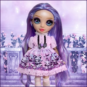 Clothes for rainbow high and shadow high doll dress, skirt, shirt, bloomers, socks