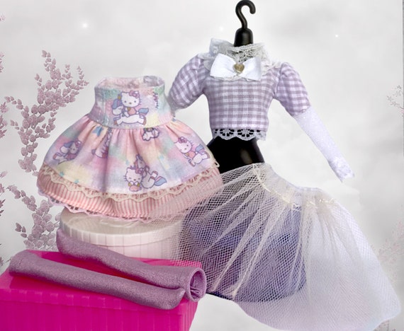 Ensemble de vêtements pour poupée de 11,5 pouces, style mixte, 1/6, jupe, chemise, tenue décontractée, accessoires pour poupées de 29 cm, cadeau, jouet JJ  26