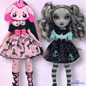 Clothes for MH g3, Rainbow High, Pullip, Blythe, dolls, dress, shirt, skirt, t-shirt