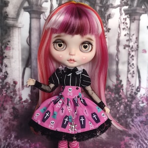 Clothes dress for blythe doll with pure neemo body, azone doll