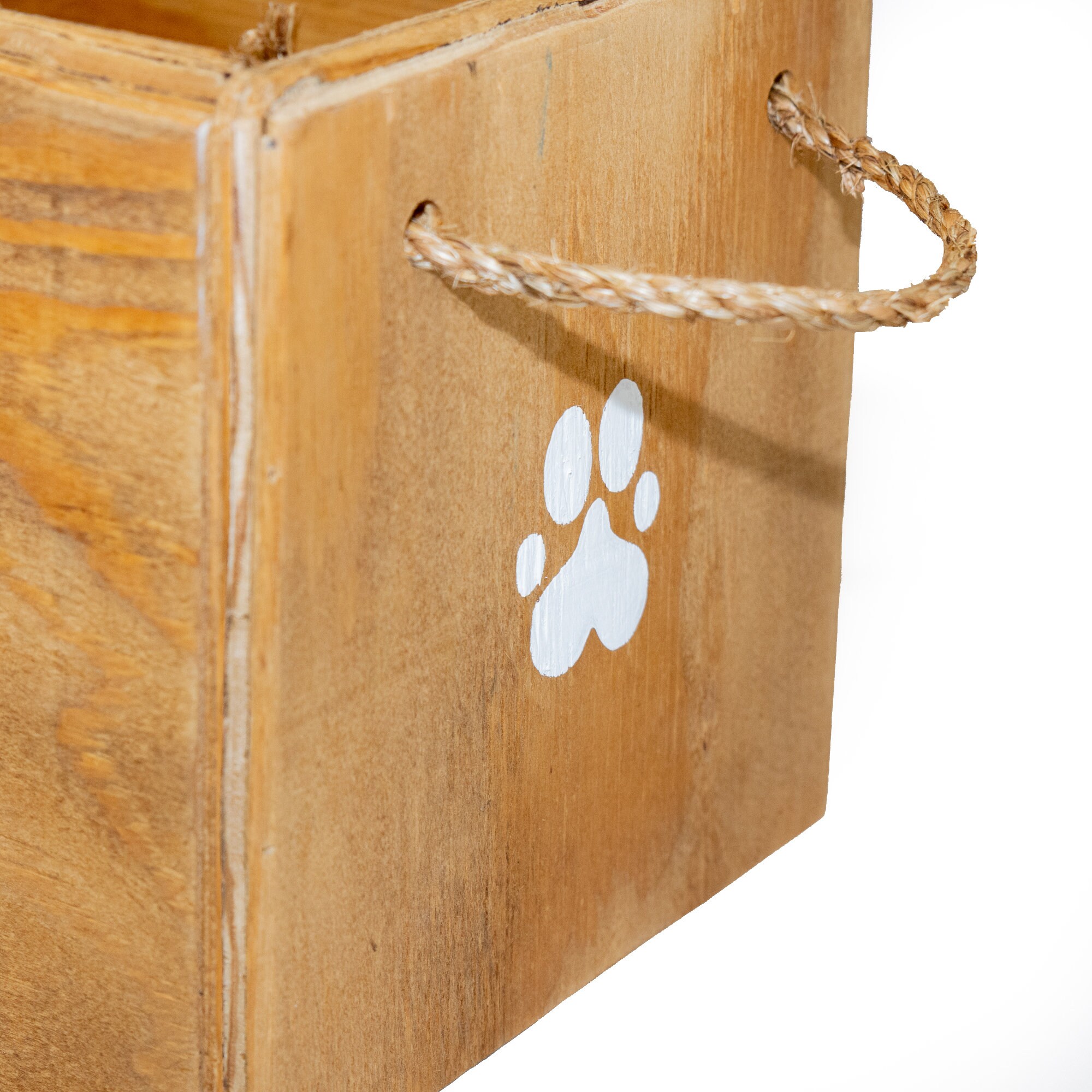 Personalized Wood dog toy box Pet toy bin Dog toy bin Etsy
