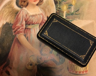 gift jewelry presentation box Vintage Presentation Box ~ Larter Jewelry ~ Gold Accented ~ Display Prop Box