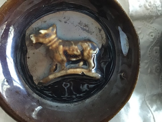 Ceramic Dog Trinket Ring Dish ~ Display ~ Made in… - image 2