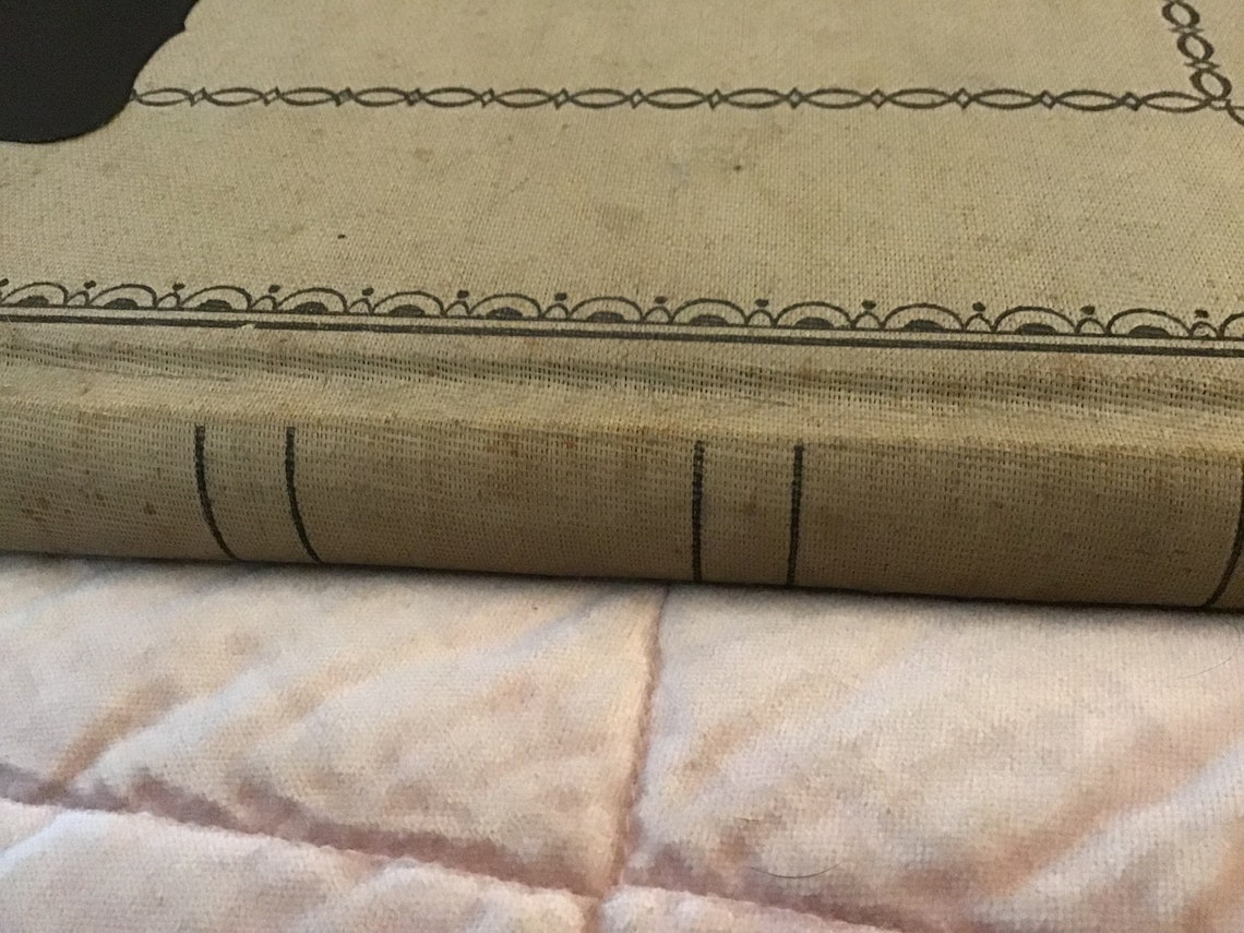 Antique Ledger Book Estate Record Book 1917 Etsy