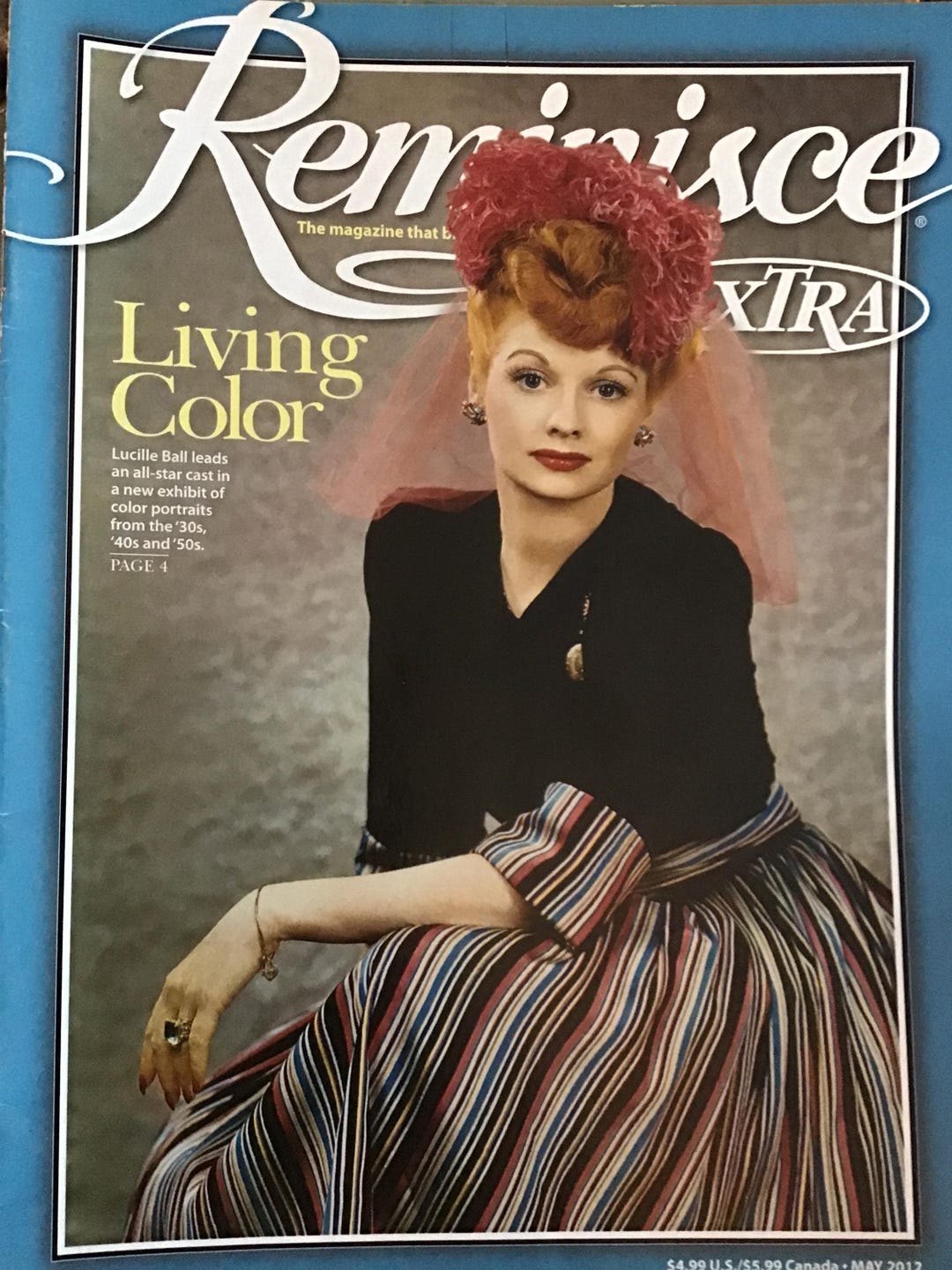 Retro Reminiscing Vintage Reminisce Extra Magazine Back Issue Lucille Ball Cover - Etsy