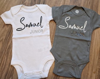 Baby Name Infant Bodysuit, Shower Gift