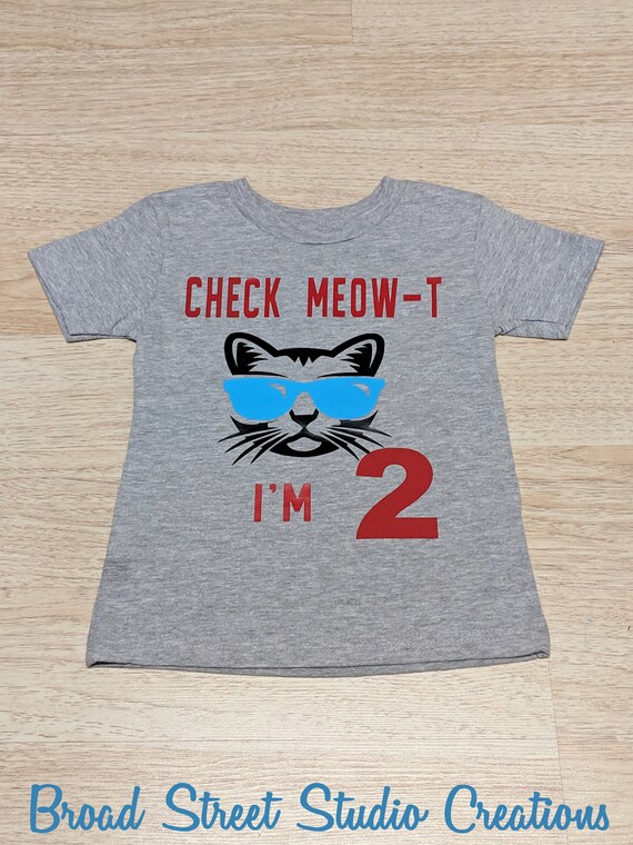 toddler boy cat shirt