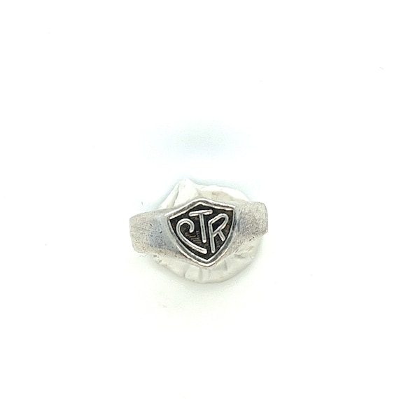 Vintage Ring Masters Solid Sterling Silver CTR Sh… - image 1