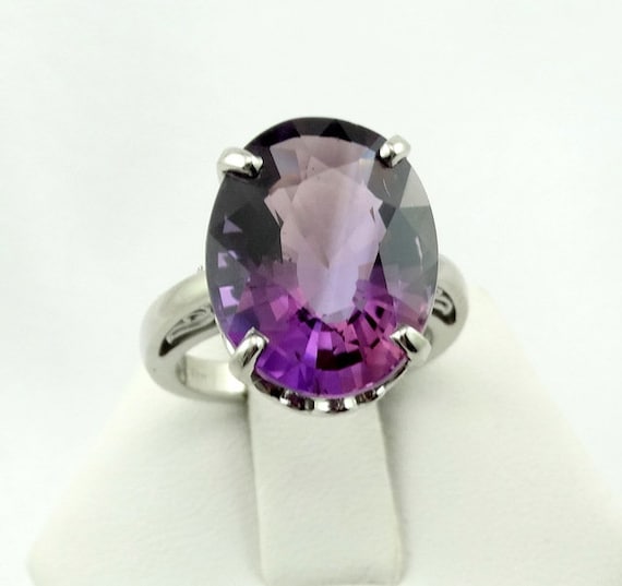 10 carat amethyst sale ring