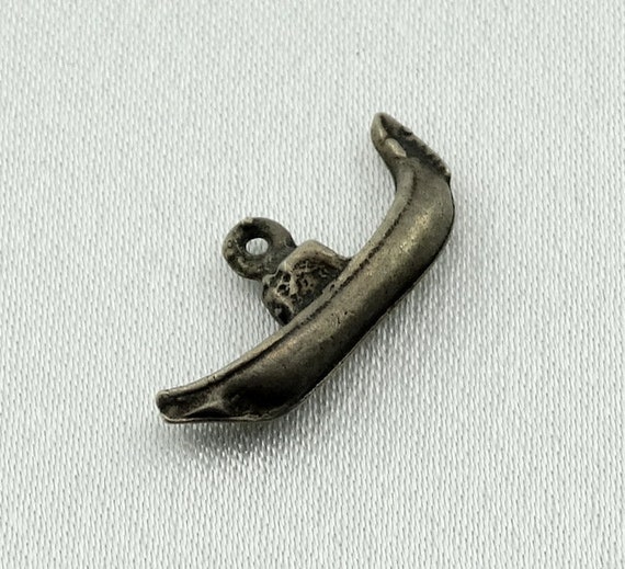 Canoe Vintage Solid Sterling Charm FREE SHIPPING!… - image 3