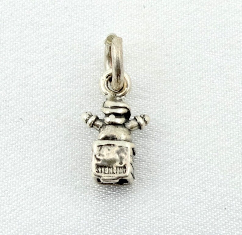 Jack-In-The-Box Vintage Sterling Silver Charm FREE SHIPPING #JACK-CM25