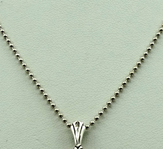 Beautiful Delicate Patterned Vintage Sterling Sil… - image 3