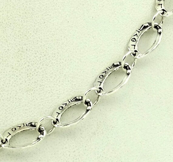 All You Need Is Love...Love Sterling Silver Chain… - image 4
