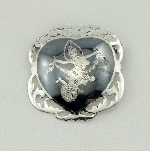 Vintage Early 1900's Era Siam (thailand) Dancer Sterling Vintage Early 1900's Era Siam (thailand) Dancer Sterling
