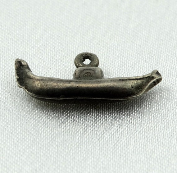 Canoe Vintage Solid Sterling Charm FREE SHIPPING!… - image 5