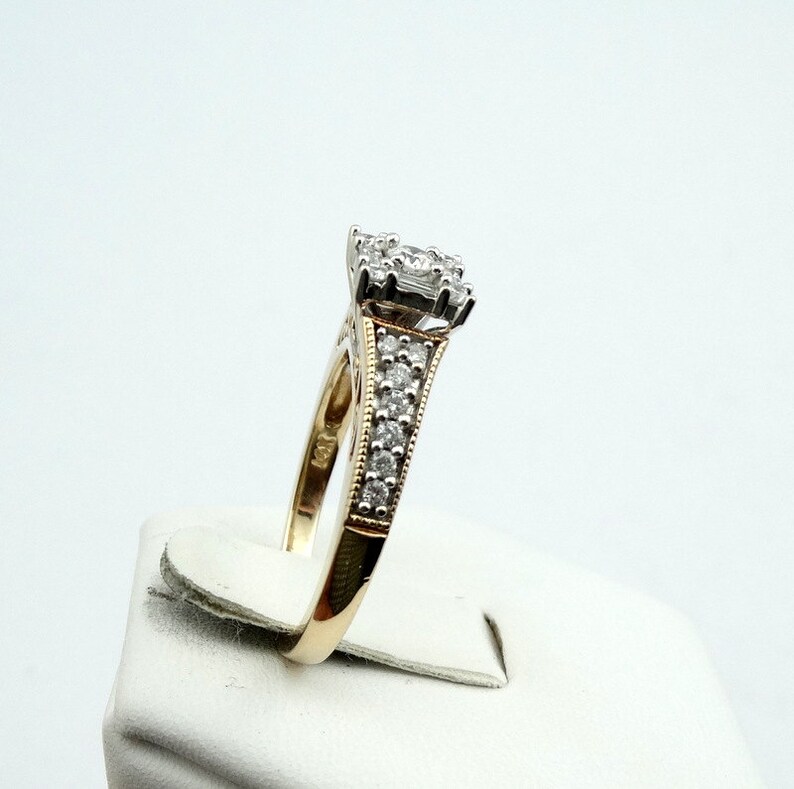 Lovely Vintage Keepsake Diamond 14K Gold Engagement/Wedding Etsy