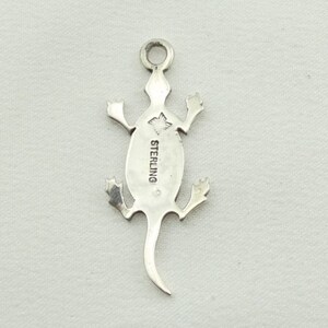 Hopi Lizard Vintage Sterling Silver Charm FREE SHIPPING HOPI-CM9 image 6