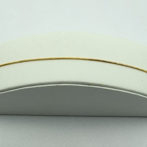 Gorgeous 14K Yellow Gold Chain Bracelet 9 Inch Length  FREE SHIPPING! #14KTCH-LB7