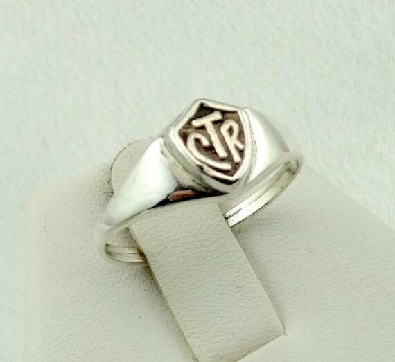 Vintage Pre-Owned CTR Solid Sterling Silver Signe… - image 3