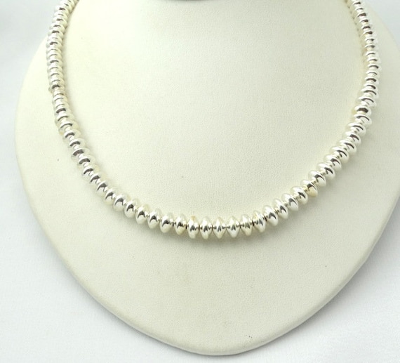 Beautiful Vintage 23 Inch Sterling Silver Hollow … - image 1