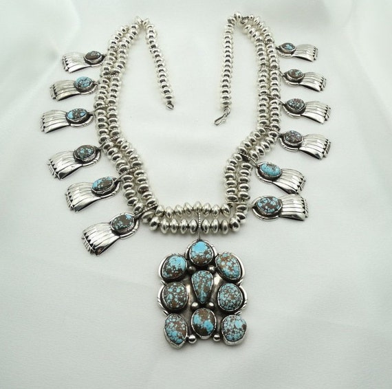 Rare Stunning Wilson Padilla Navajo Artisan Sterli