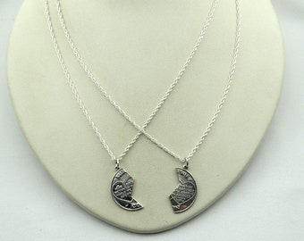 Mizpah Coin Pendant - Etsy