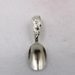 Darling Antique Solid Sterling Silver Baby Spoon FREE SHIPPING! #CHUBBY-UV2