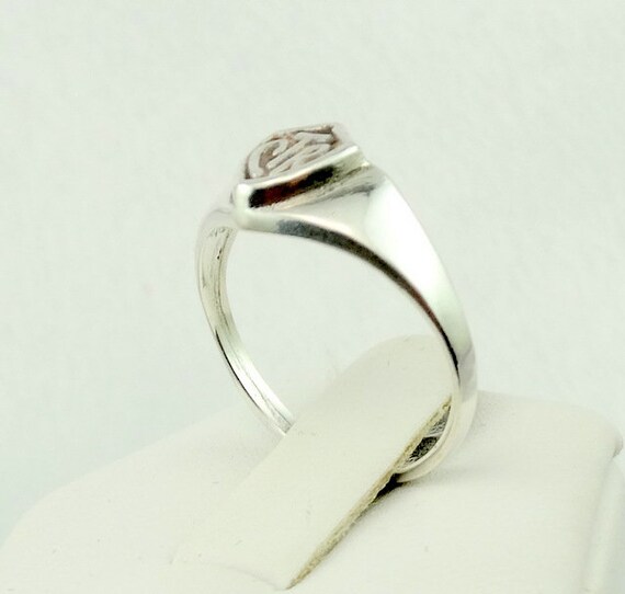 Vintage Pre-Owned CTR Solid Sterling Silver Signe… - image 5