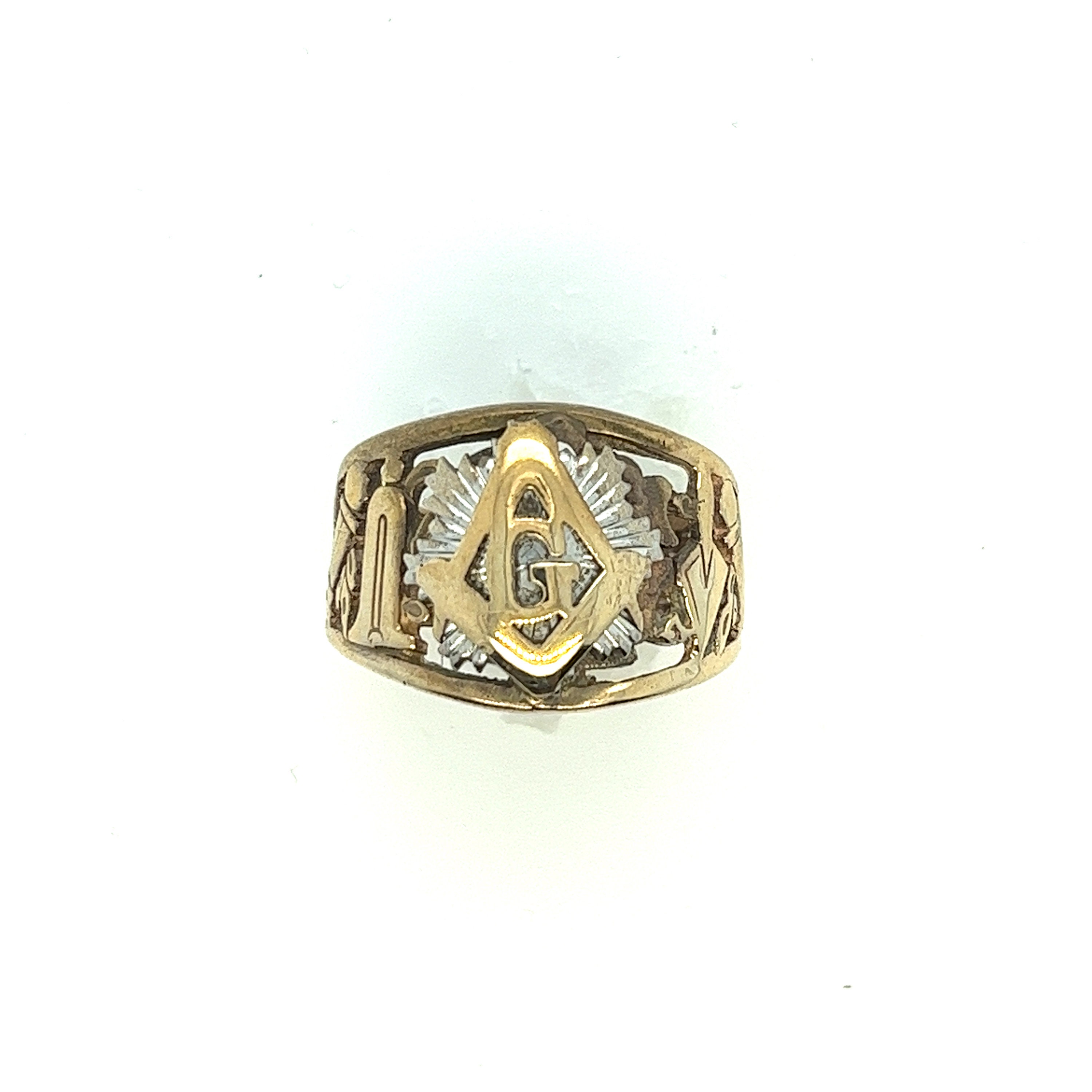 アクセサリー 30s vintage college ring 10k gold 14 アクセサリー 30s