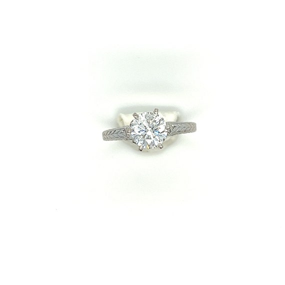 Stunning 1.05 Carat Diamond in a Vintage Edwardia… - image 2