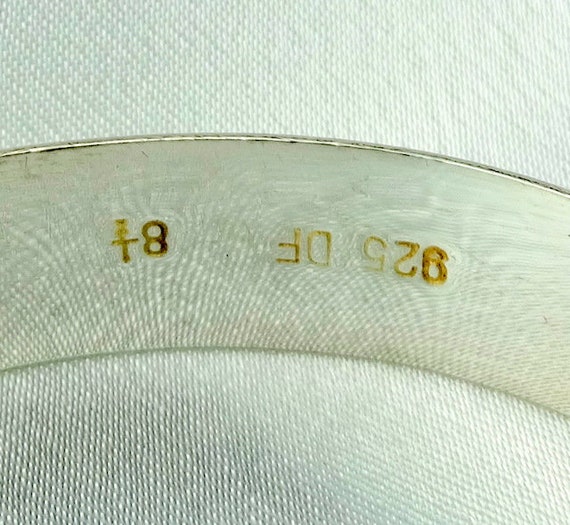 Wide Hawaiian Turtle Pattern Solid Sterling Silve… - image 4