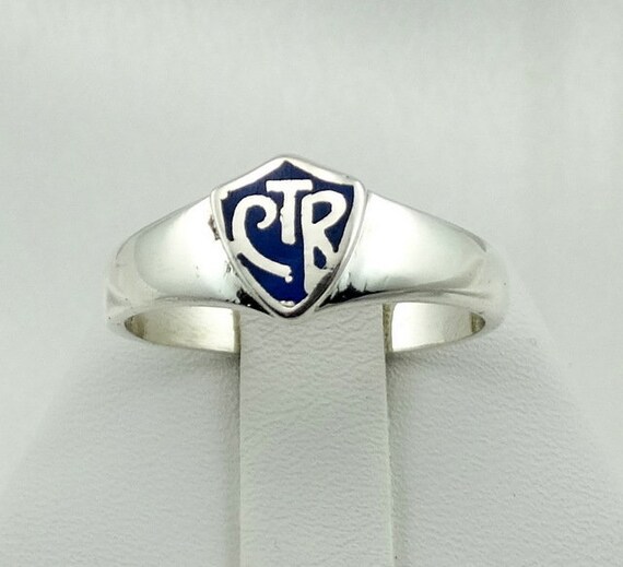 Sterling silver ctr best sale rings