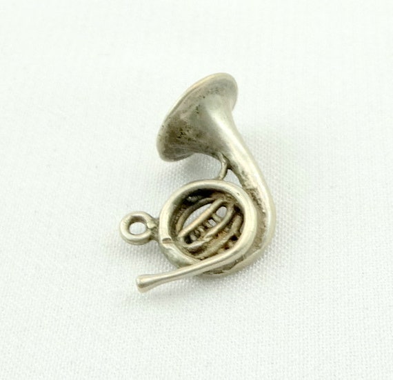 French Horn Vintage Sterling Silver Charm FREE SH… - image 8