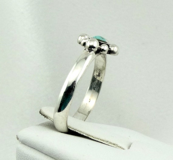 Traditional Southwest Native American Turquoise And Sterling Etsy