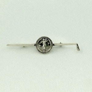 Collectible Vintage Sterling Silver "San Joaquin Women's Golf Club" Brooch FREE SHIPPING! #SJWGC-BR8