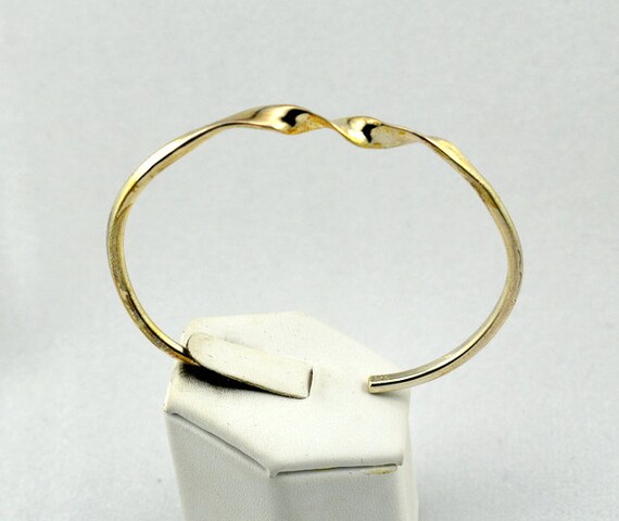 STERLING ネイティブアメリカン シルバー925ツイストカフブレスレット