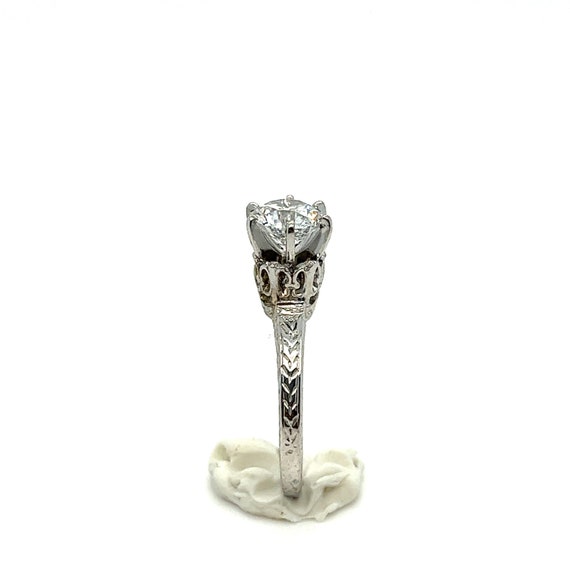 Stunning 1.05 Carat Diamond in a Vintage Edwardia… - image 4