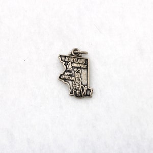 Maryland Vintage Sterling Charm FREE SHIPPING!   #MLAND-CM5