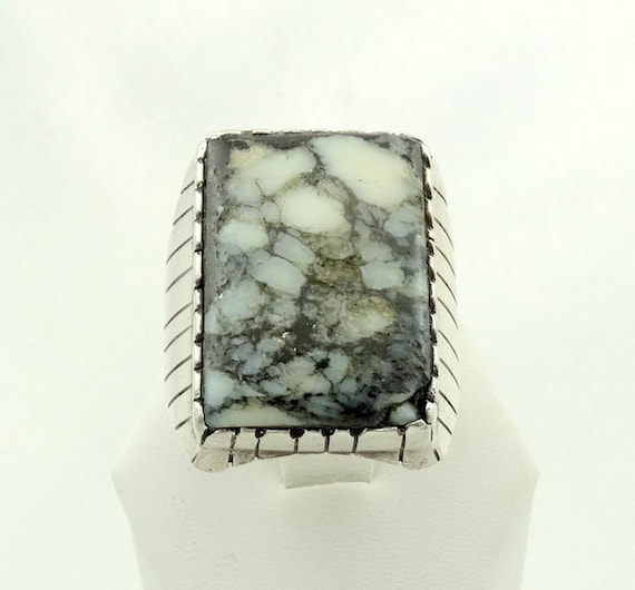 Substantial Heavy Solid Sterling Silver Dolomite … - image 1