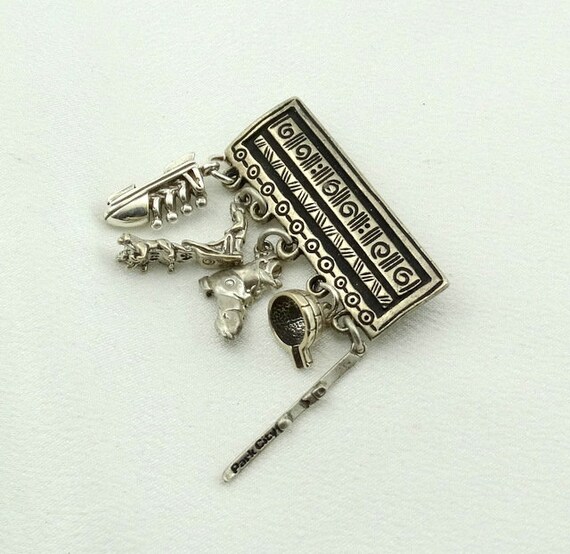 Ski Lovers...Let It Snow! Vintage Sterling Silver… - image 3