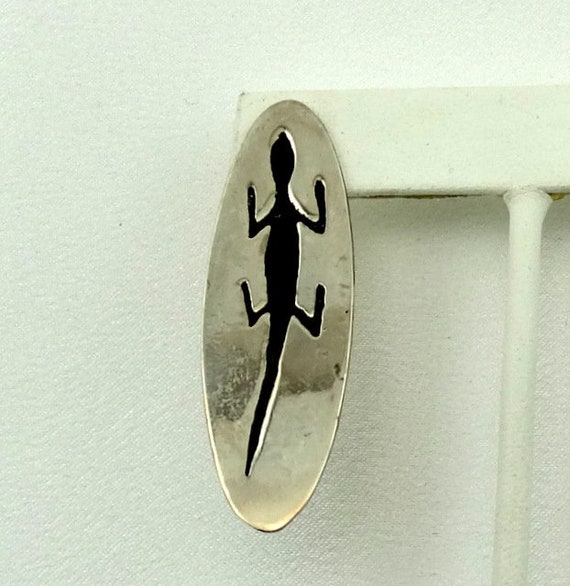 Leapin' Lizards!! Vintage Lizard Long Sterling Si… - image 2
