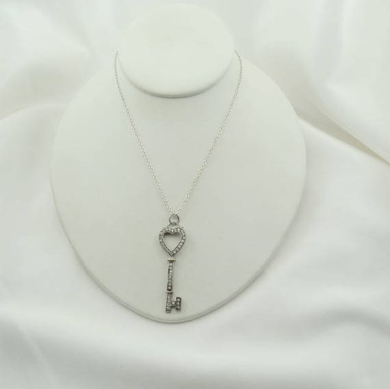 The "Key To Your Heart" Vintage Sterling Silver a… - image 2