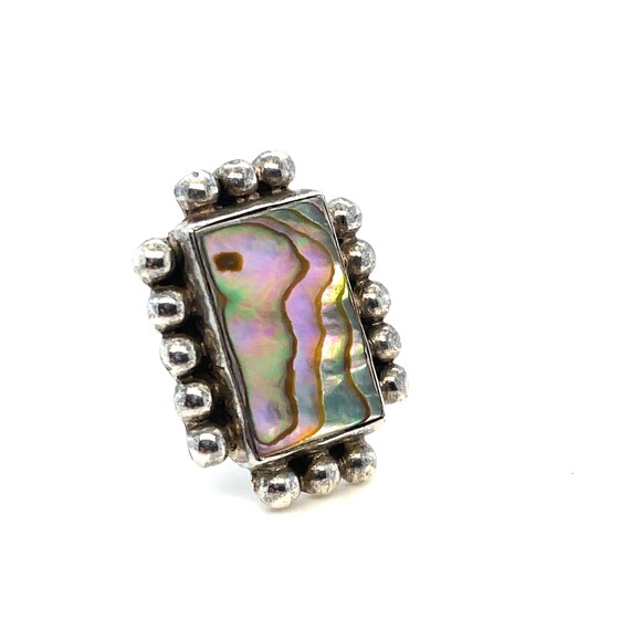 Elegant Rectangular Abalone No-pierce Earrings Wi… - image 7