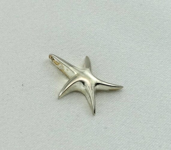 Starfish Vintage Solid Sterling Charm FREE SHIPPI… - image 3